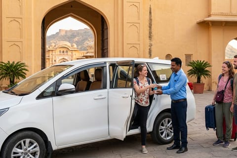 Private Transfer to/From jaipur and ranthambore via AC Car