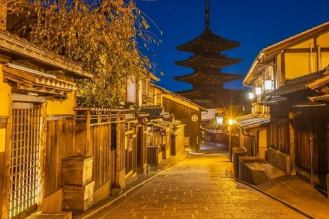 From Osaka: Kyoto Temples, Shrines & Cherry Blossom Day Trip