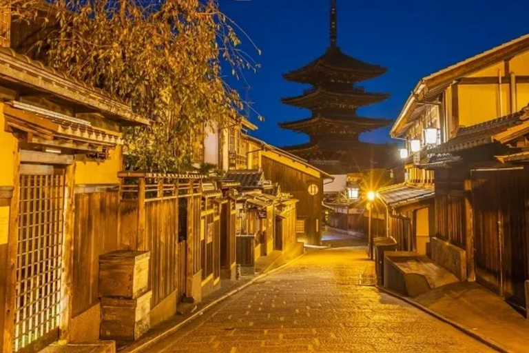 From Osaka: Kyoto Temples, Shrines & Cherry Blossom Day Trip