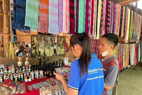 Long Neck Village, Silver Temple & Chiang Mai Top Sites Experience with temples entry tickets