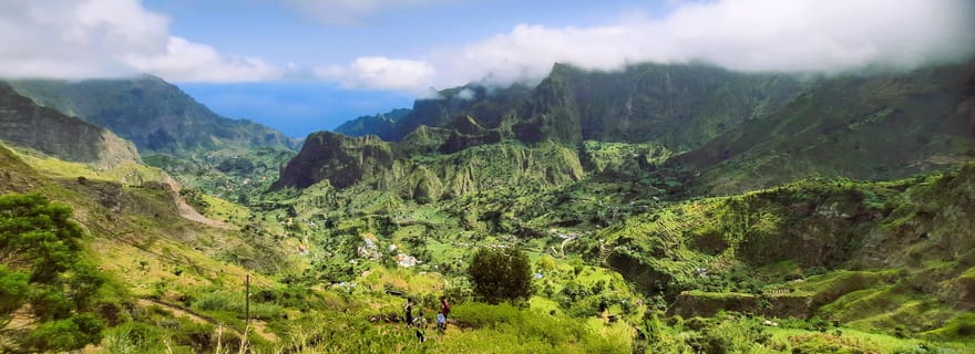 Santo Antão : Journée complète de visite de l'île et visite de la Cova de Paúl