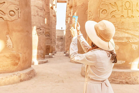 From Cairo: Day Trip to Luxor by Plane Small Group Tour without Entry Fees