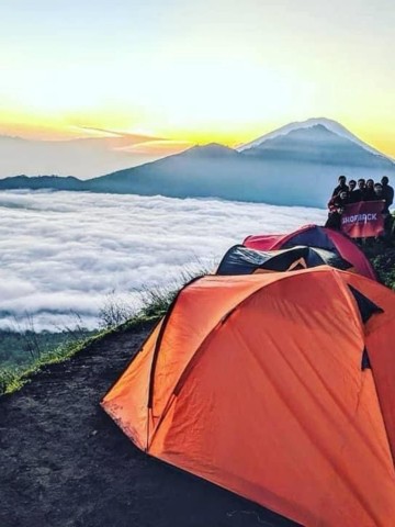 Batur Volcano Camping for Sunset and Sunrise