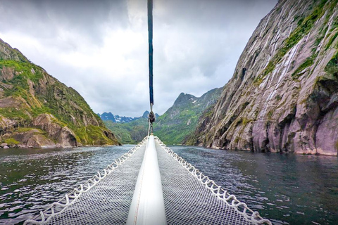 罗弗敦小团体乘坐 33 米古典游艇游览特罗尔峡湾特罗尔峡湾游轮无热水浴缸