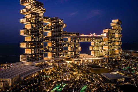 迪拜：夜间城市导览厢车游和迪拜国际机场喷泉表演私人旅游