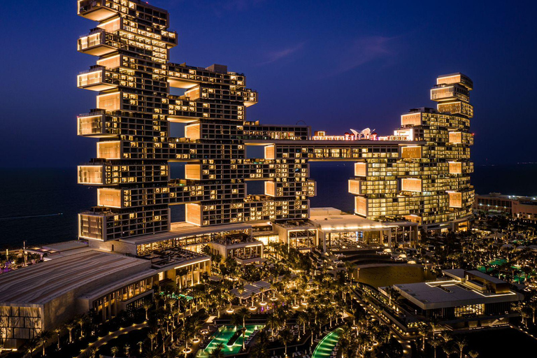 迪拜：夜间城市导览厢车游和迪拜国际机场喷泉表演私人旅游