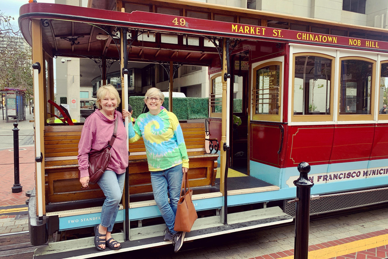 Halve dag tour San Francisco per kabelbaan en te voet