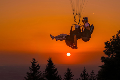 Tandem Paragliding in Salzburg from Gaisberg Mountain