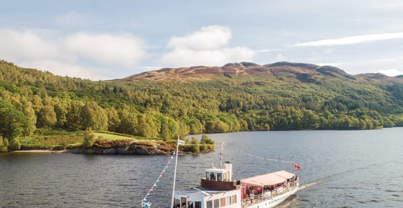 Loch Katrine: 2-Hour Scenic National Park Steamship Cruise