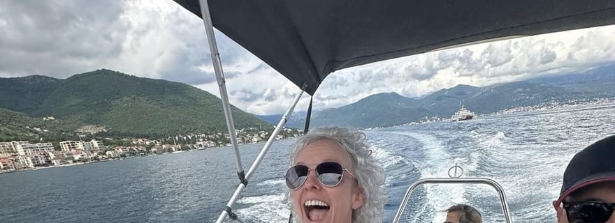 Kotor : 3 heures en hors-bord vers Perast et Notre-Dame-du-Rocher