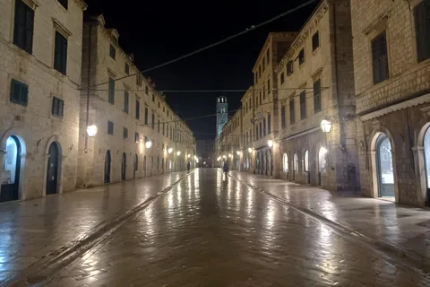 O encanto da velha Dubrovnik
