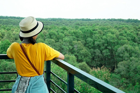 HCM/Chau Doc : Découvrez Tra Su et Dai Quan Samedi Visite d'une jounéeAu départ de Chau Doc : excursion écologique dans la forêt de Tra Su et le village de Dai Quan Sat