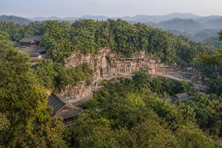 Chongqing: Dazu Rock Carvings Tickets & Digital Cinema Baodingshan + Digital Cinema & Transport