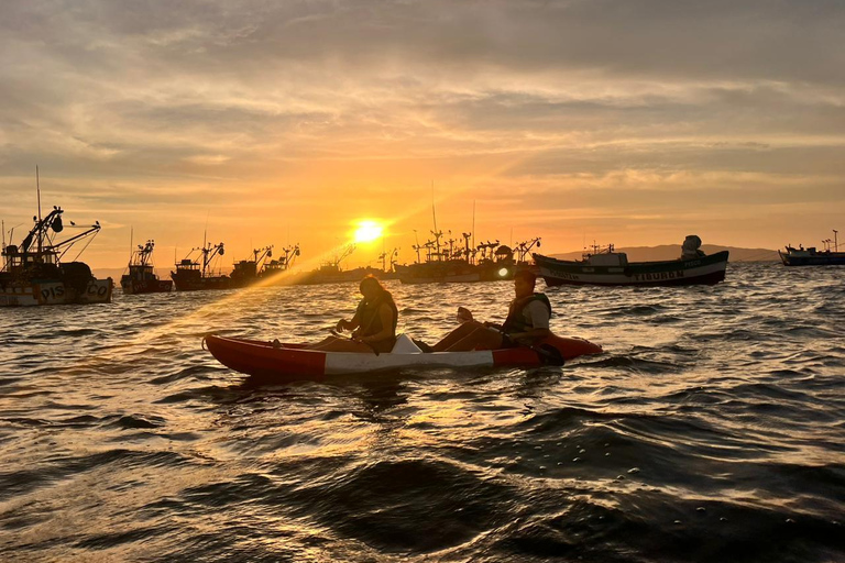Paracas: Mini Dune Buggy Adventure and Sunset Kayak Sightseeing Tour Paracas: Mini Polaris Adventure and Sunset Kayak Sightseeing Tour