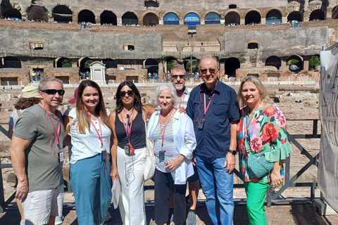 Rome: Colosseum, Roman Forum, and Palatine Hill – Ticket and Tour Hosted Entry Ticket to the Colosseum with Audio Guide