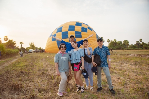 Angkor Atemberaubender Heißluftballon