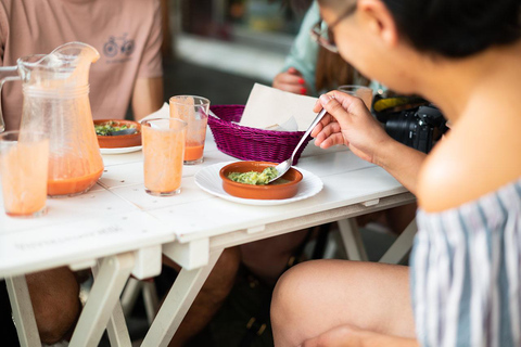 Sevilha: Tapas tradicionais à base de plantas e visita ao mercado