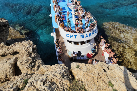 Ayia Napa: Blaue Lagune und Schildkrötenrundfahrt mit optionalem Mittagessen