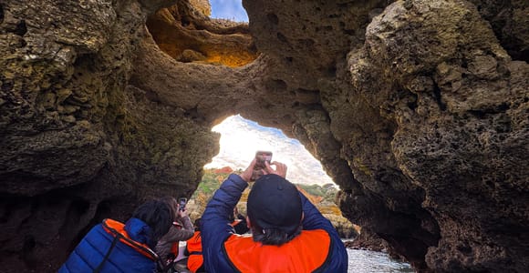Lagos: Tour en barco por las cuevas de Ponta da Piedade