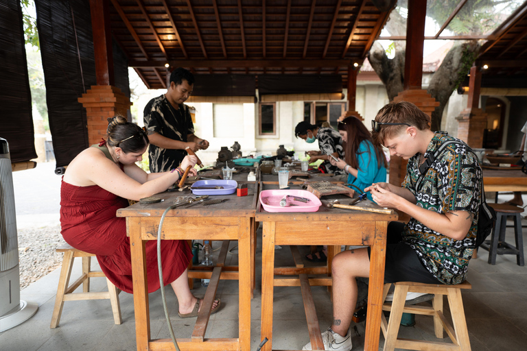 Ubud: 2-Hour Make Your Own Silver Jewellery Class