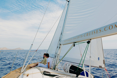 Heraklion: Dia Island Luxury Sailing Trip com Refeição e Bebidas