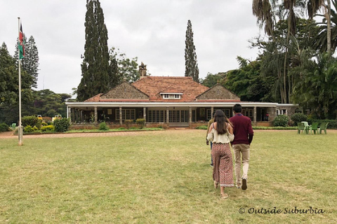 Centre des girafes, musée Karen Blixen, visite des Bomas du Kenya.Centre des girafes, Karen Blixen et visite du musée Blixen.