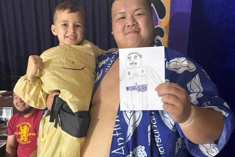 Osaka: Privat Sumo Show &amp; All Experience med Hot PotPrivat utställning med Hot Pot-måltid