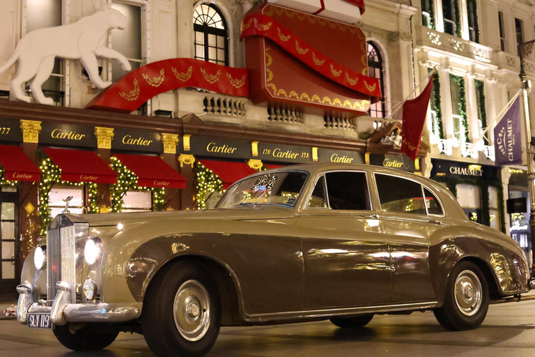 London: Christmas Lights Tour in a Vintage Rolls Royce