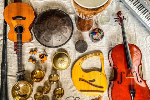 Beppu: Sound Bath Wellness Retreat at Ocean View Studio Private Sound Bath Wellness Retreat at Ocean View Studio