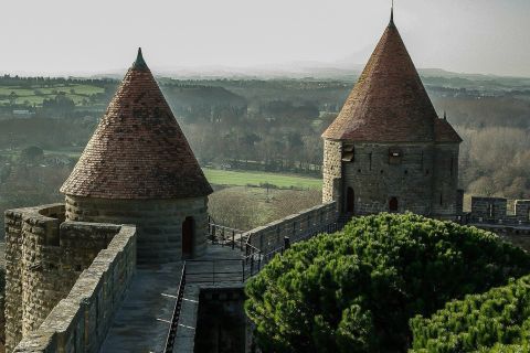 Tour privato a piedi di 2 ore di Carcassonne