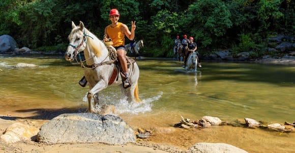 Puerto Vallarta: El Salto Waterfall Horseback Riding