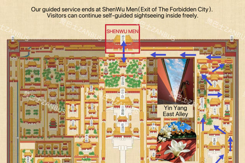 Beijing: Forbidden City Hidden Route Tour with Entry Tickets 08:00 Forbidden City In-Depth Tour_Small Group【Morning】