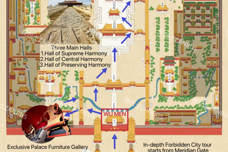 Beijing: Forbidden City Hidden Route Tour with Entry Tickets 08:00 Forbidden City In-Depth Tour_Small Group【Morning】