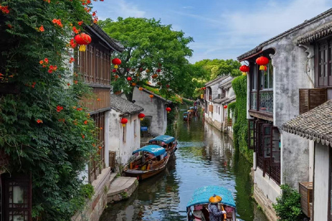 Suzhou: Zhouzhuang Water Town tickets with Route Strategy
