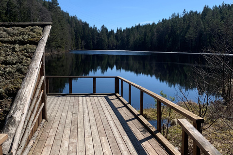 Oslo: escursione guidata nel Parco Nazionale di Østmarka con cibo cotto sul fuocoOslo: escursione guidata al Parco Nazionale di Østmarka con cibo sul fuoco