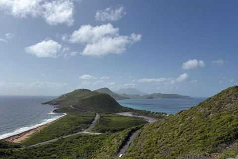 St Kitts:Side by Side Sightseeing Safari and Beach