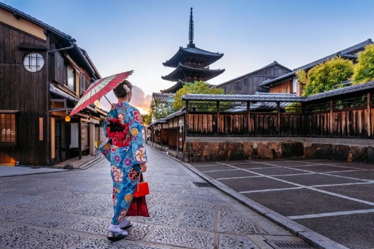 Kyoto 1-Tages-Tour: Kiyomizu-dera, Kinkakuji und Fushimi InariAbholung vom Bahnhof Kyoto um 9:50 Uhr