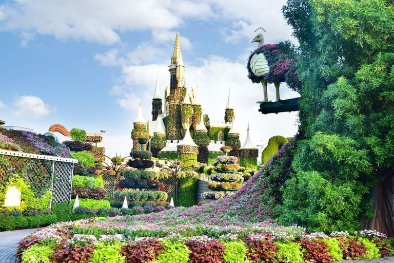 Dubai: Miracle Garden Tickets with Round-trip Transfer
