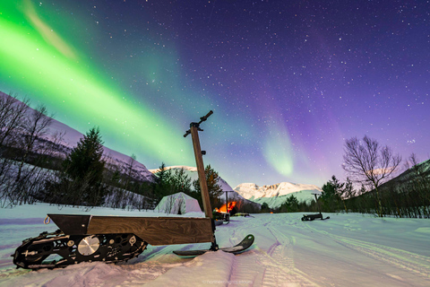 Tromsø: Electric Snow Scooter Ride and Northern Lights Hunt