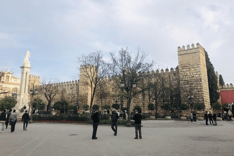 Sevilla: Smartphone-app för självguidande stadsvandring