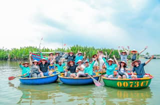 Hoi An: Bootsfahrt durch den Kokosnusswald