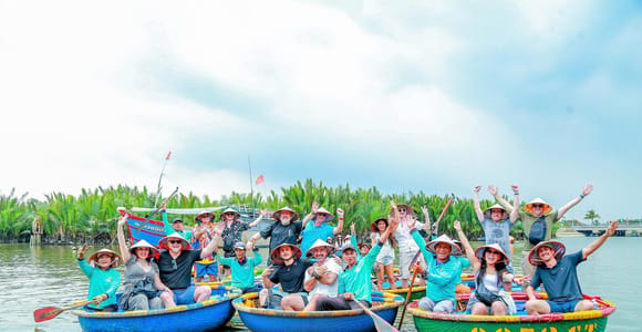 Hoi An: Basket Boat Ride in the Coconut Forest