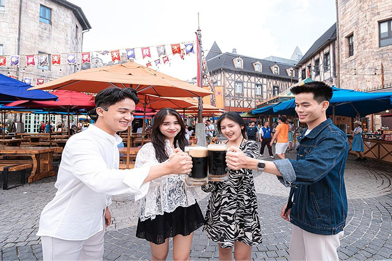 Da Da Nang: tour giornaliero delle colline di Ba Na e del Golden Bridge in funiviaDa Da Nang: escursione alle colline di Ba Na e al Golden Bridge
