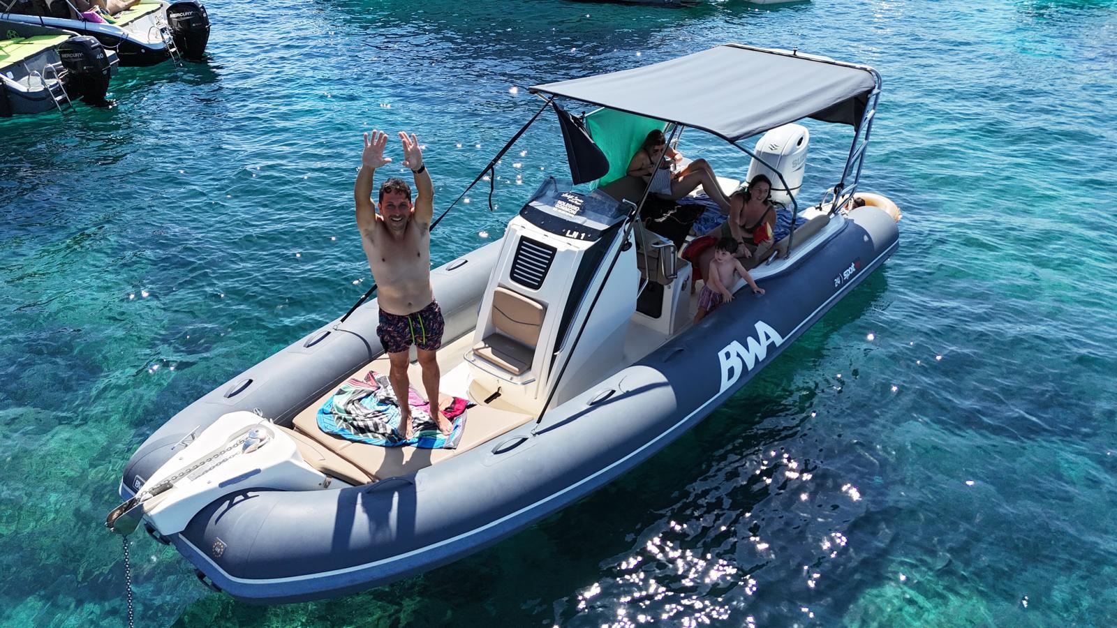 Cugnana: Schlauchboot-Tour zu den Schönheiten der Costa Smeralda