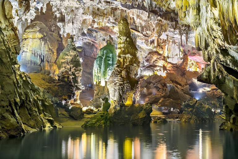 Phong Nha Cave & Paradise Cave: Guided Tour Boat & Explore Group Tour with Drop-Off in Hue