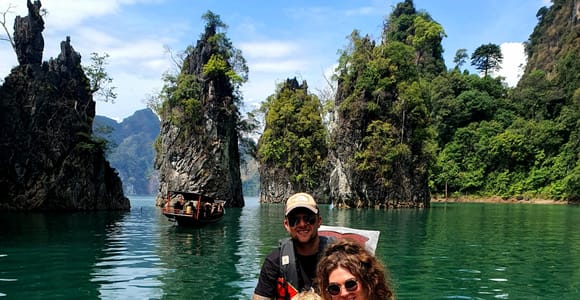 Khao Sok: Full-Day Cheow Lan Lake Tour with Kayak & Caving