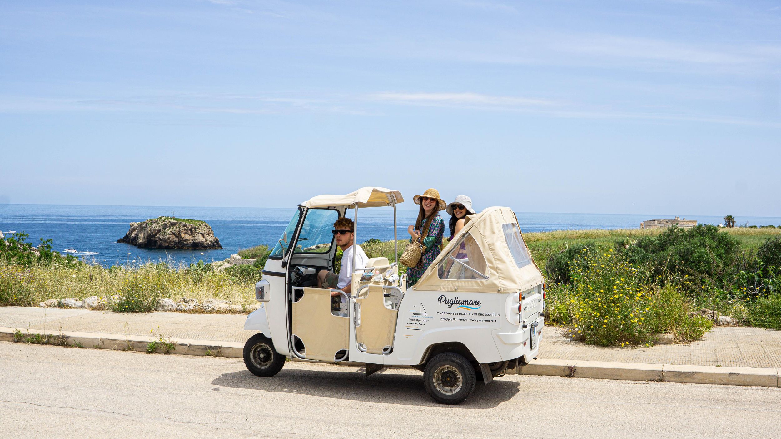 Polignano a Mare: Tuk-Tuk-Tour entlang der Küste