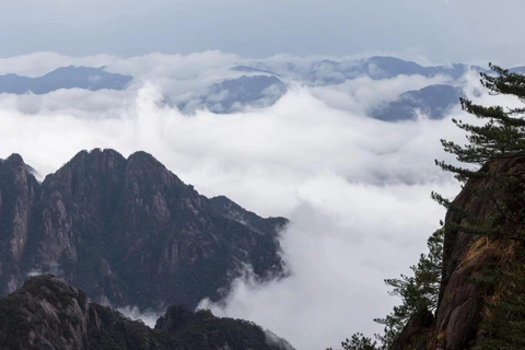 Huangshan: Mountain Top Day Trip with Cable Car and Pickup
