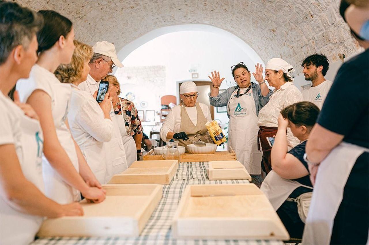 Monopoli: Praktischer Orecchiette-Kochkurs und apulisches kulinarisches Erlebnis