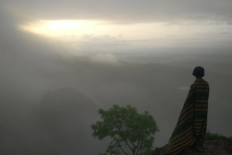 Sunrise at Nglanggeran Volcano, Jomblang Cave & Timang Tour